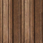 Espejo de pared rectangular rústico marrón/envejecido, marco de madera, 24" An. x 36" Al.