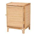 bali & pari Kiara Natural Rattan Nightstand Natural