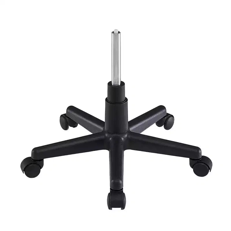 Silla de oficina giratoria sin brazos, gris/blanco, regulable en altura, para 1 persona