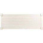 Mesa consola con estante abierto – Marrón / Blanco envejecido