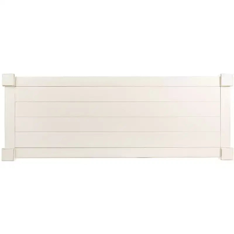 Mesa consola con estante abierto – Marrón / Blanco envejecido